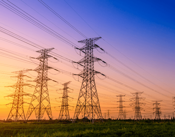 Power grid transmission lines