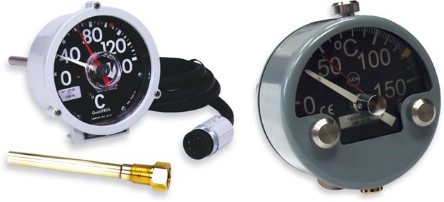 QUALITROL 165/167 and AKM 47080 Side Mount Bi-Metal Thermometer