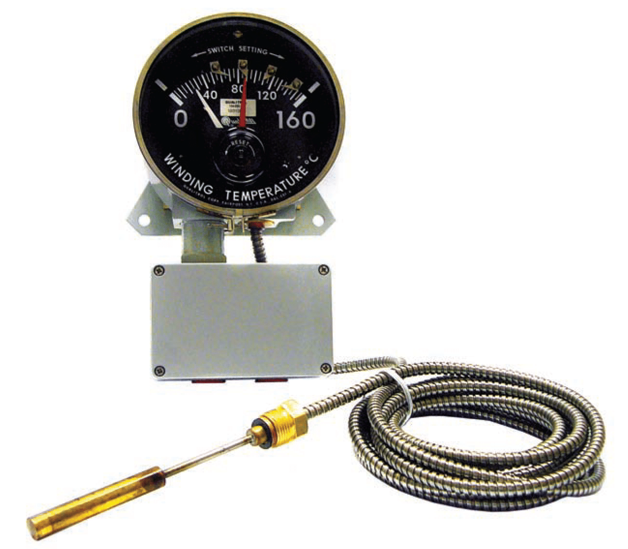 qualitrol 104 euro style oil thermometer