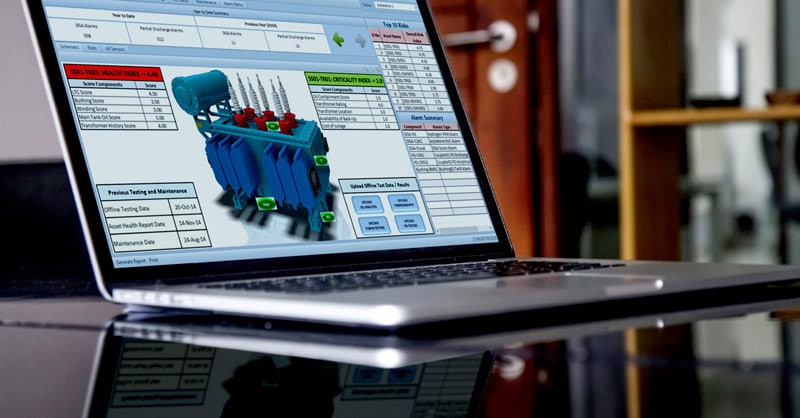 Qualitrol software for power grid electric asset monitoring